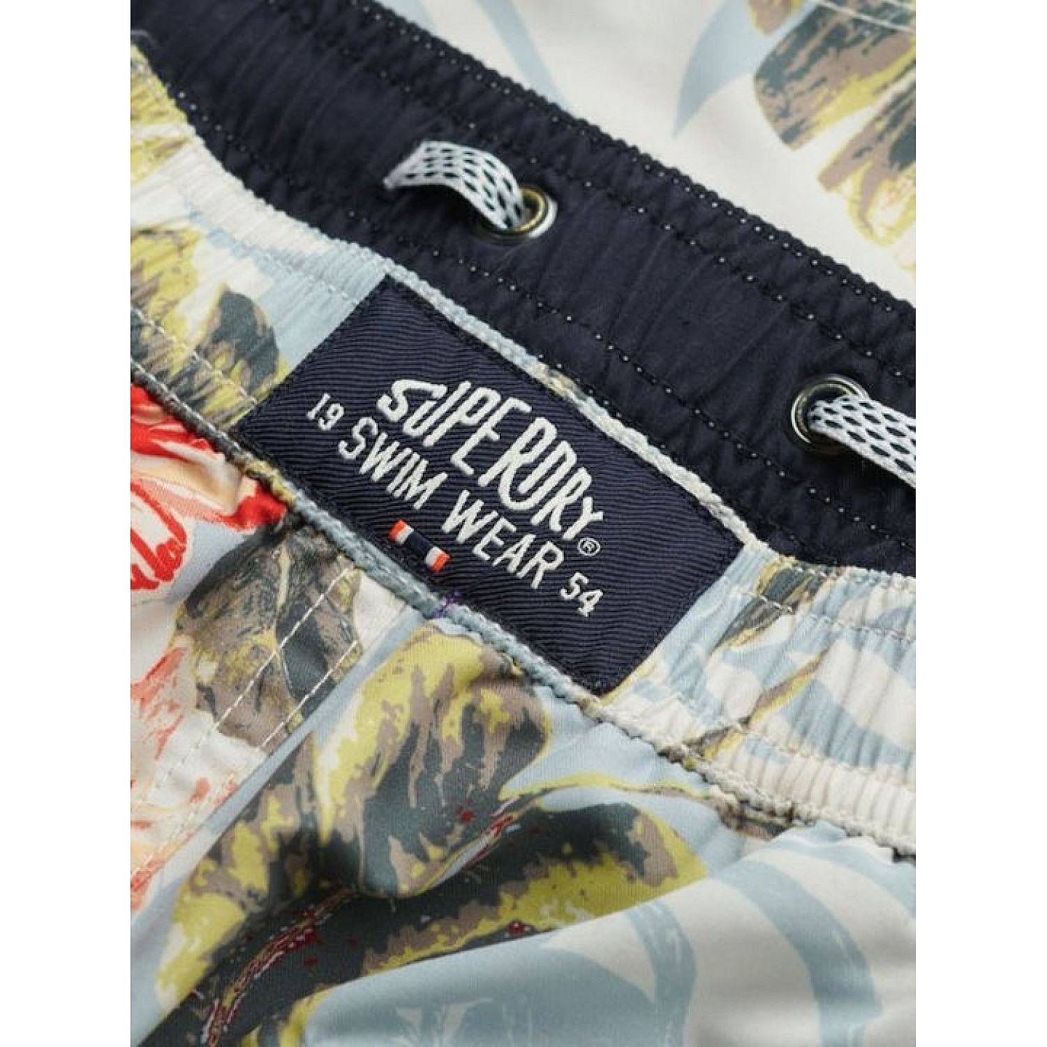 SUPERDRY M3010242A D3 OVIN HAWAIIAN PRINT 17 SWIM SHORT ΜΑΓ