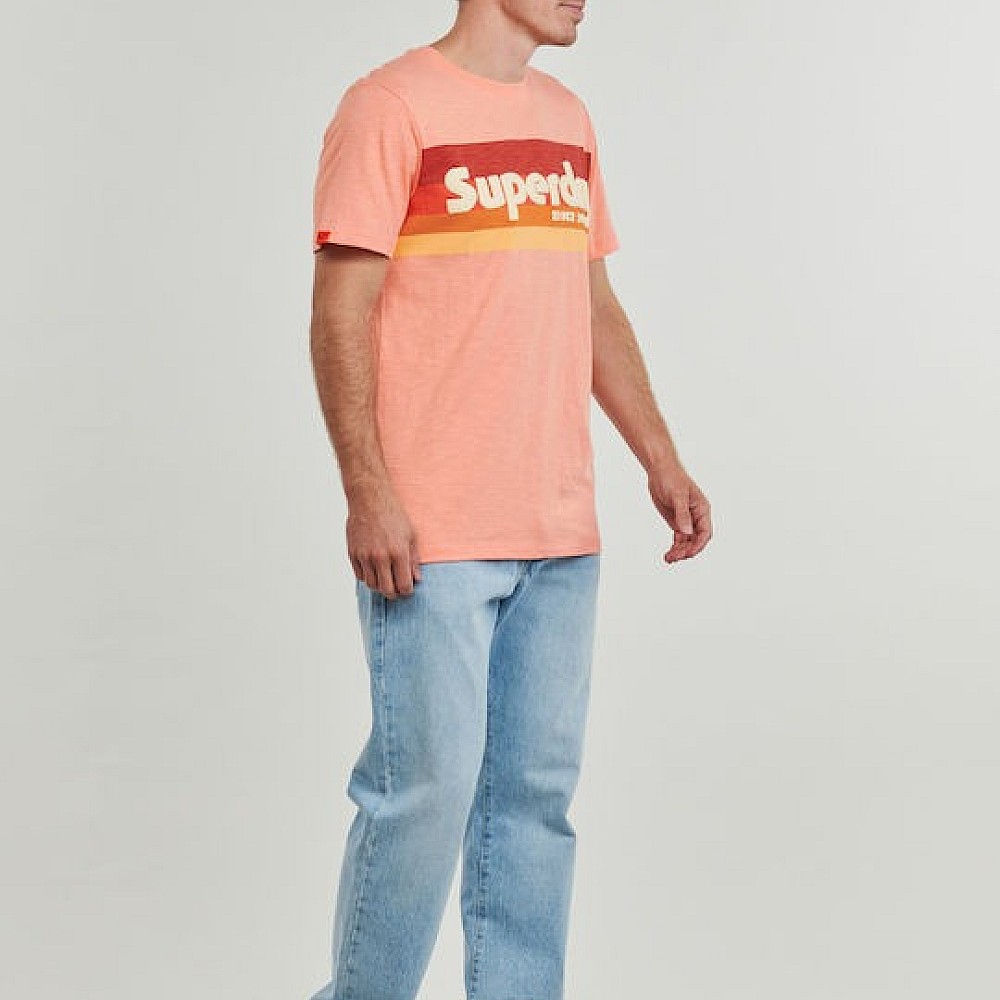 Superdry T-shirt Πορτοκαλί M1012137B-F9D