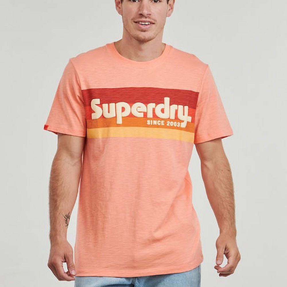 Superdry T-shirt Πορτοκαλί M1012137B-F9D