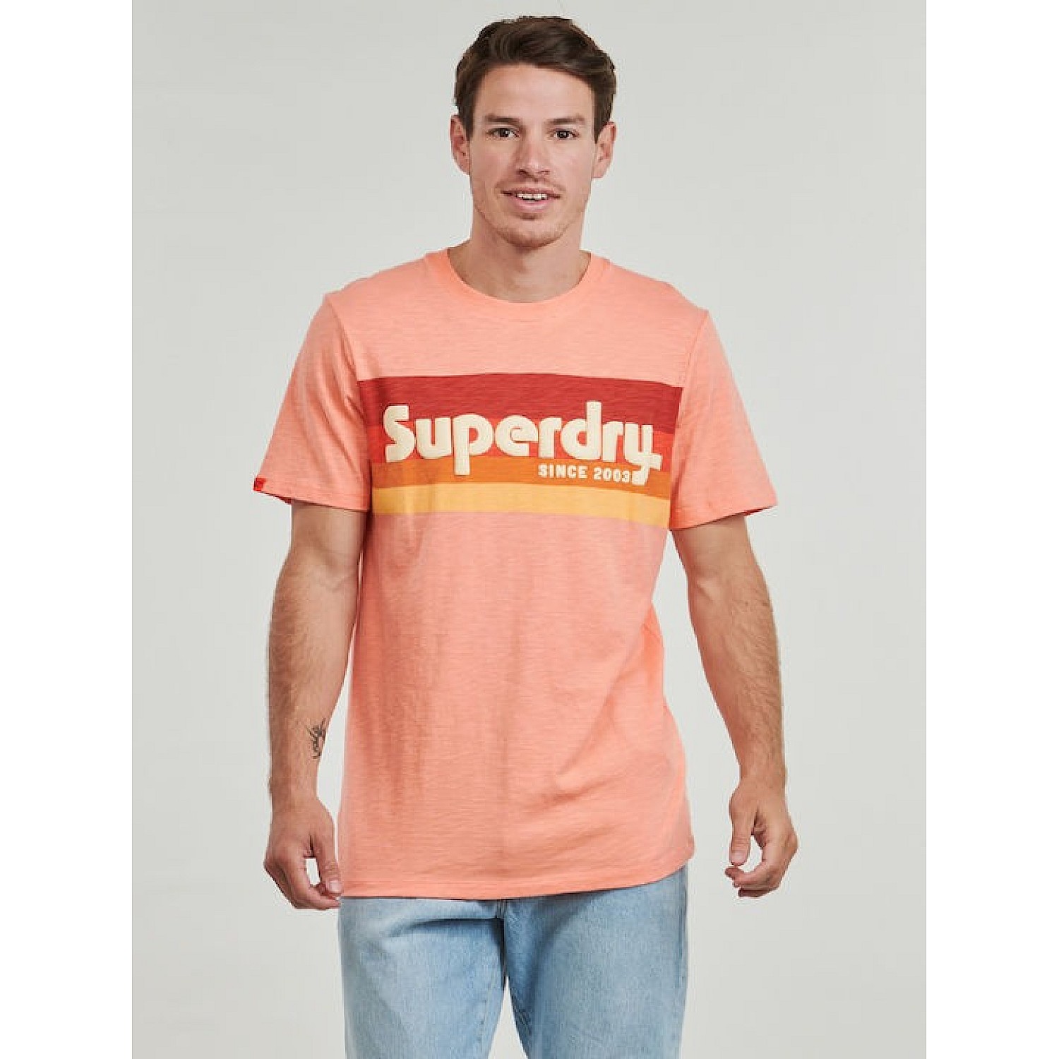 Superdry T-shirt Πορτοκαλί M1012137B-F9D