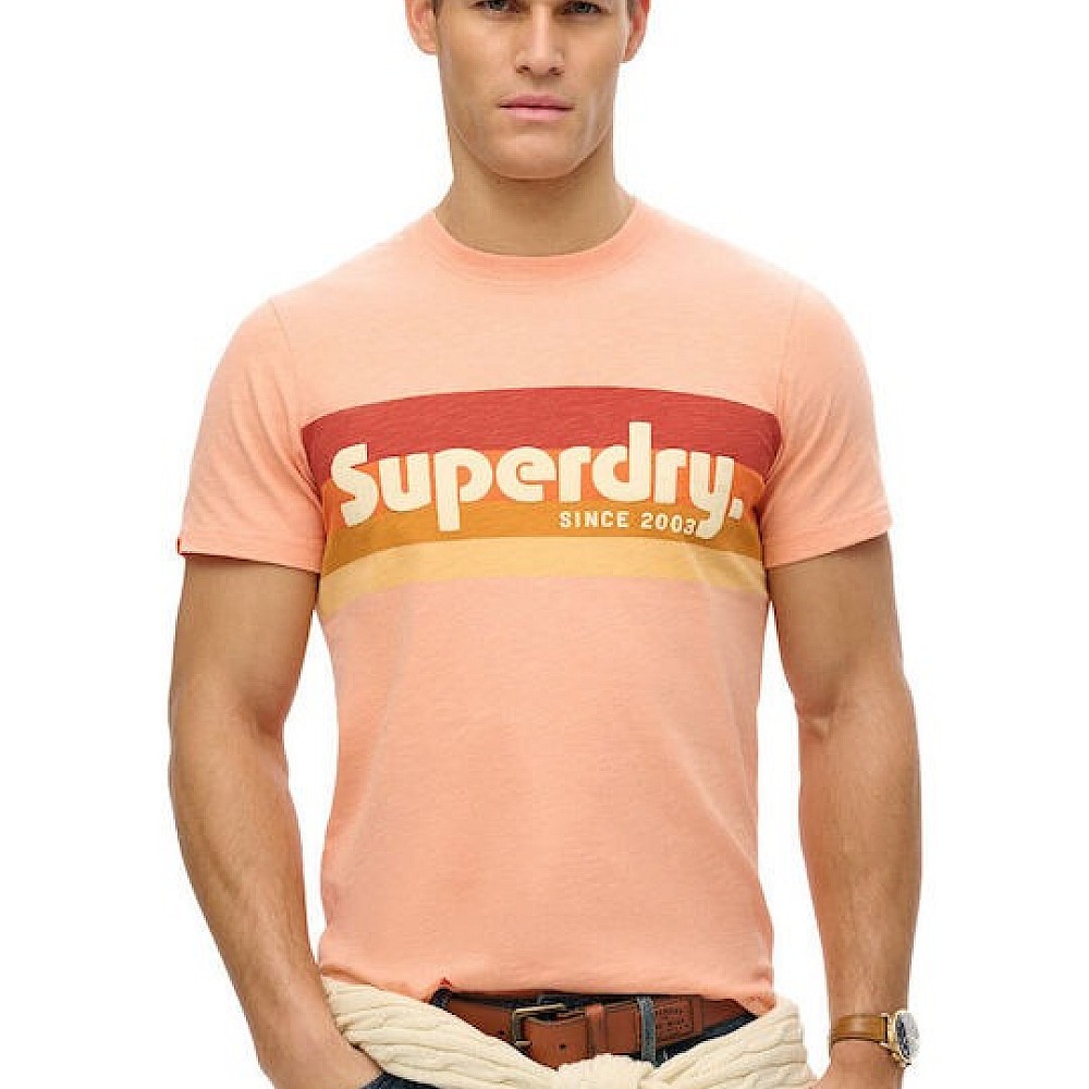 Superdry T-shirt Πορτοκαλί M1012137B-F9D