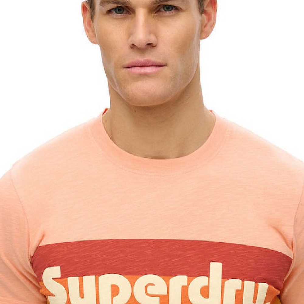 Superdry T-shirt Πορτοκαλί M1012137B-F9D