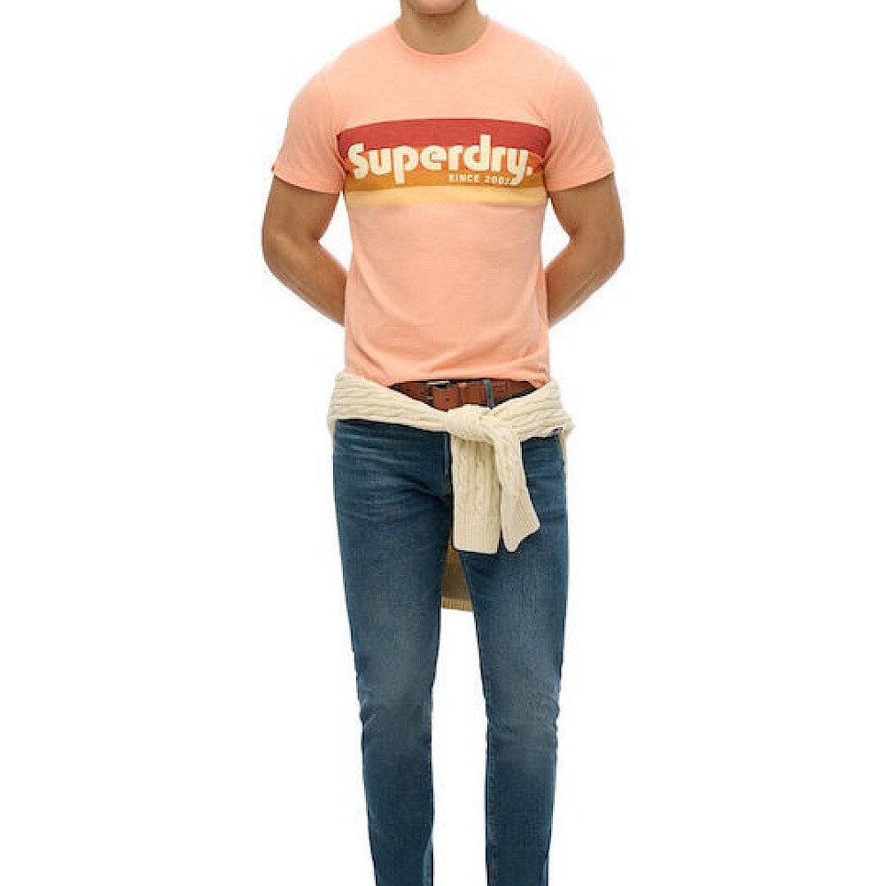 Superdry T-shirt Πορτοκαλί M1012137B-F9D