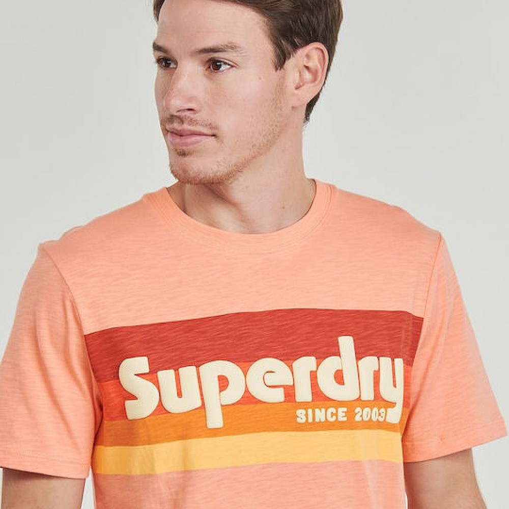 Superdry T-shirt Πορτοκαλί M1012137B-F9D
