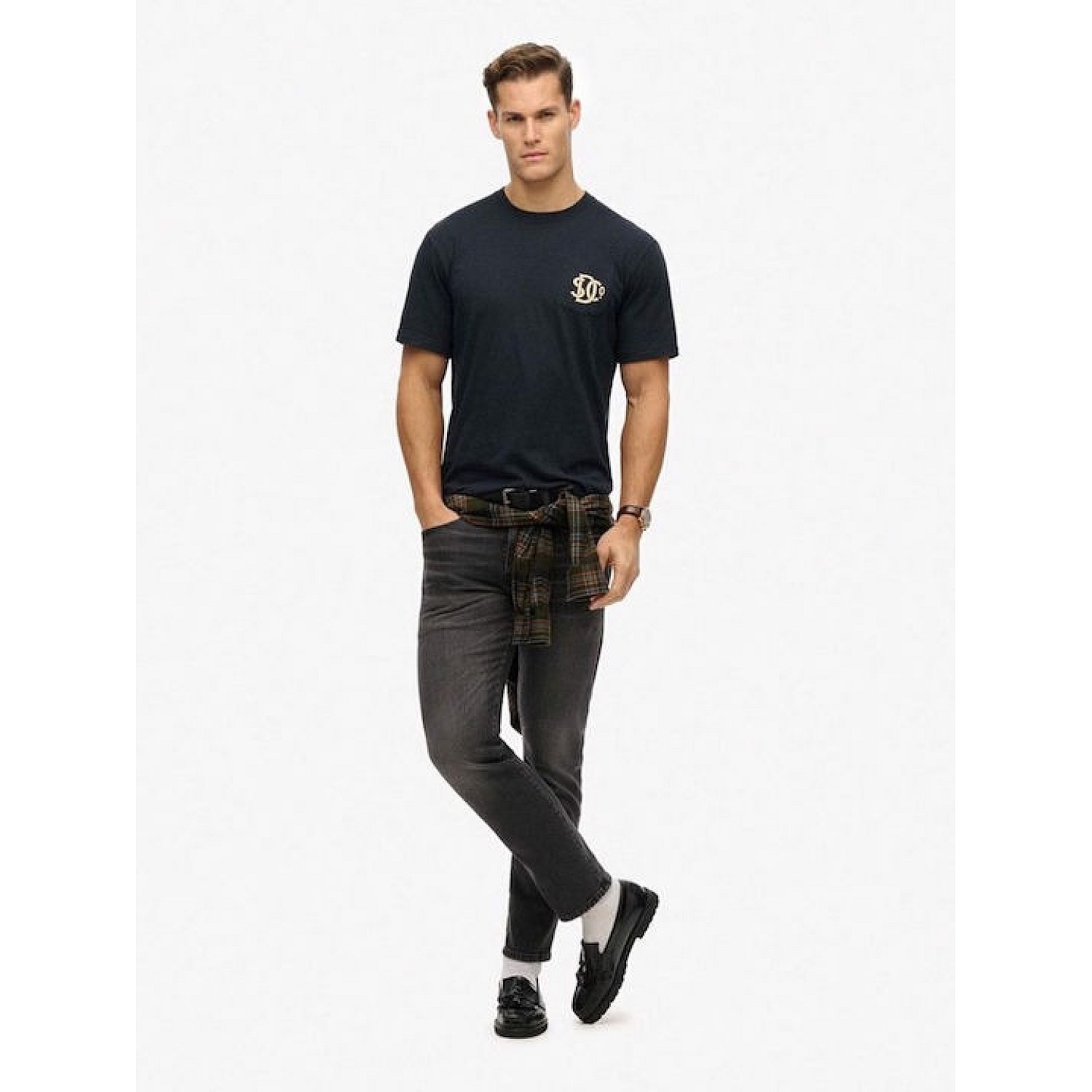 SUPERDRY M1012210A D1 STUD MERCHANT GRAPHIC TEE ΜΠΛΟΥΖΑ ΑΝΔ