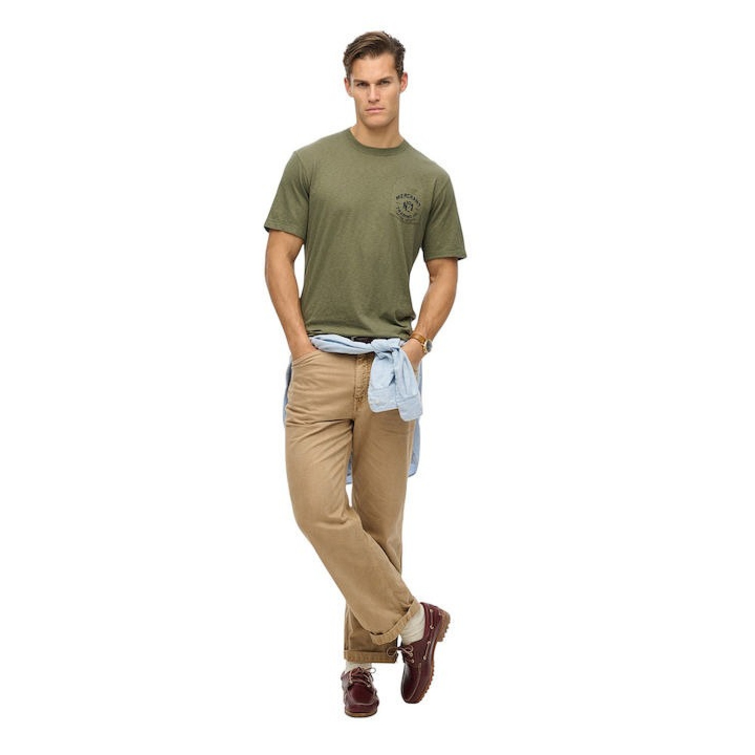 SUPERDRY M1012210A D1 STUD MERCHANT GRAPHIC TEE ΜΠΛΟΥΖΑ ΑΝΔ