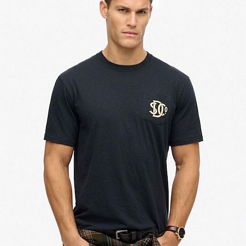 SUPERDRY M1012210A D1 STUD MERCHANT GRAPHIC TEE ΜΠΛΟΥΖΑ ΑΝΔ