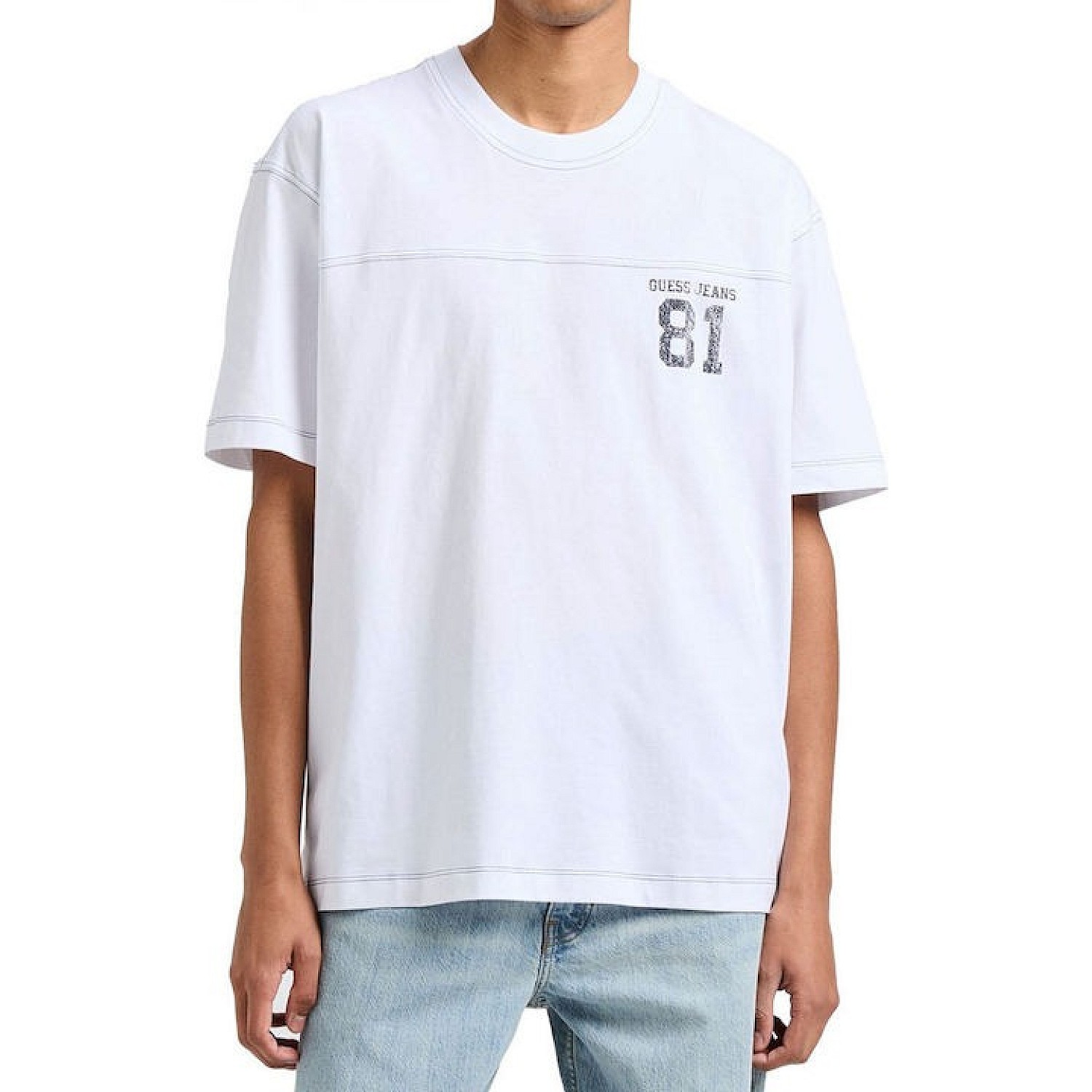 GUESS M5RI73K8FQ4 GJ SS CN OS GJ81 TEE - MID ORGANIC HEA