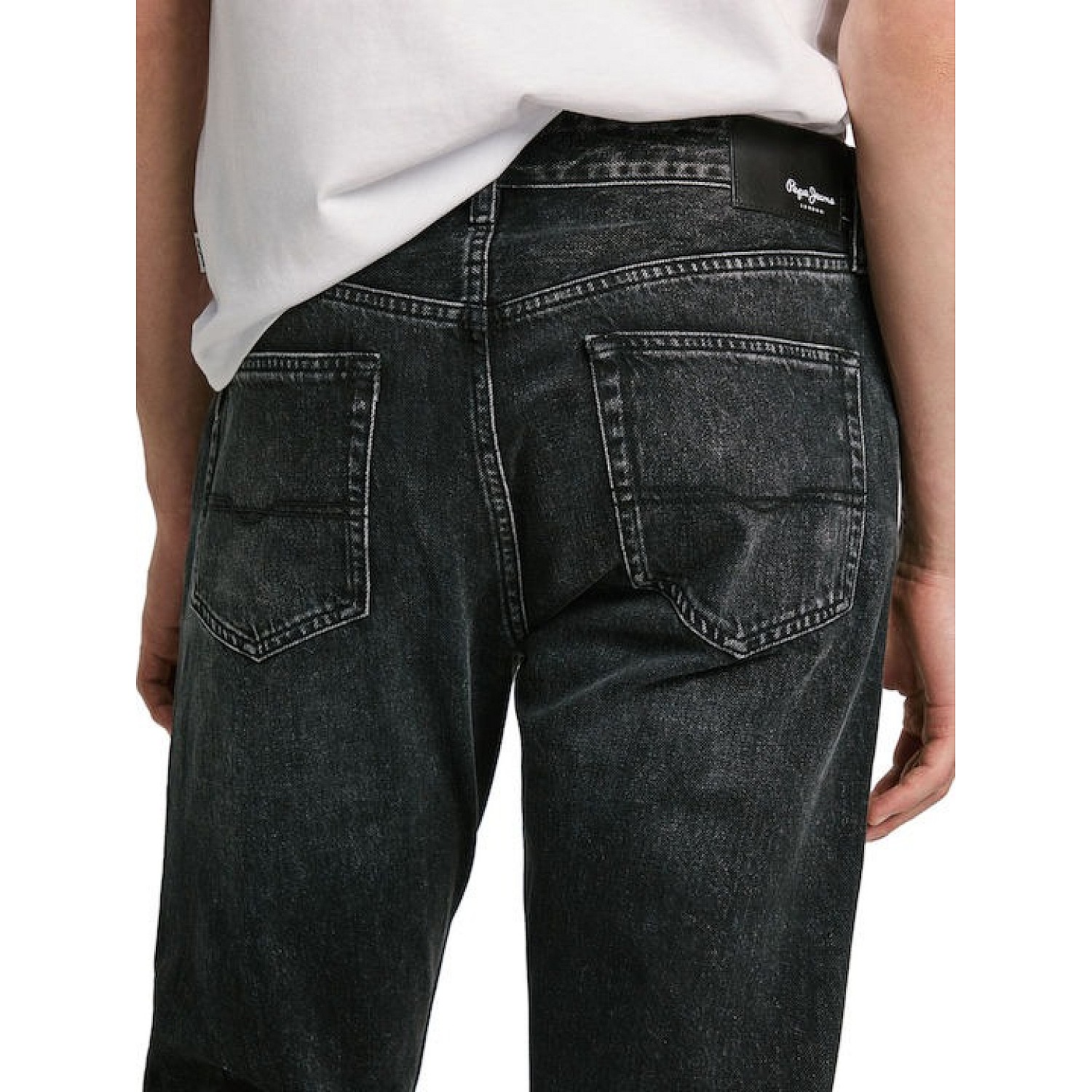 PEPE JEANS PM207392RI42 DROP 0 TAPERED JEANS 32 ΠΑΝΤΕΛΟΝΙ ΑΝΔ