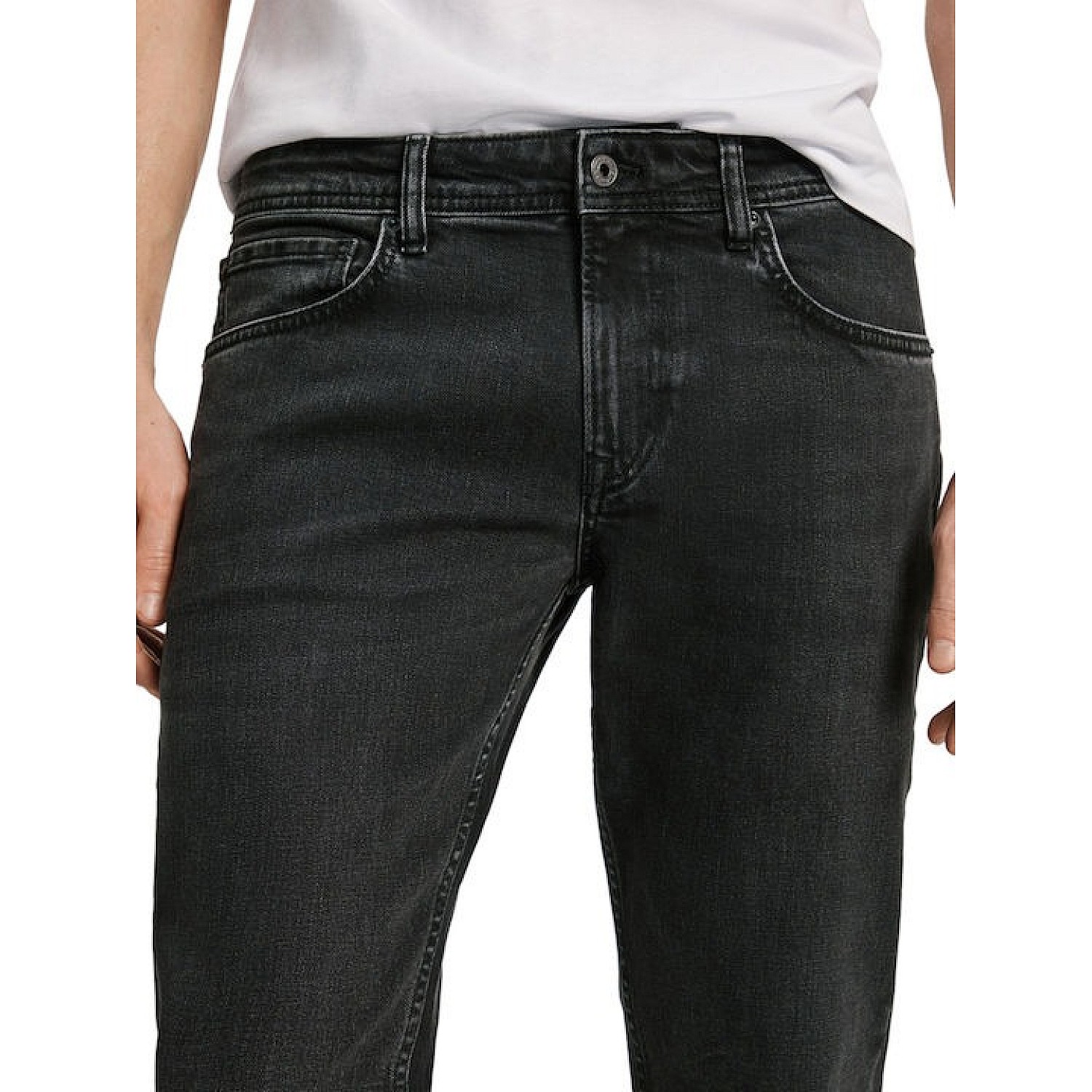 PEPE JEANS PM207393HW64 DROP 2 STRAIGHT JEANS 34 ΠΑΝΤΕΛΟΝΙ ΑΝ