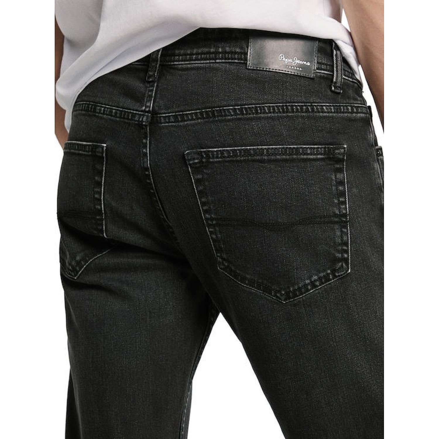 PEPE JEANS PM207393HW64 DROP 2 STRAIGHT JEANS 34 ΠΑΝΤΕΛΟΝΙ ΑΝ