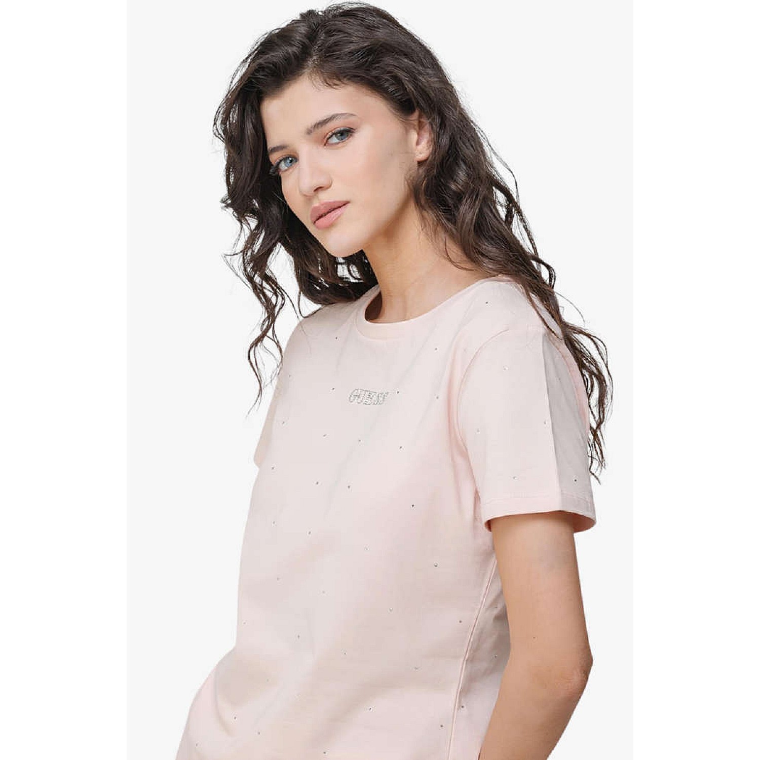 T-shirt 'Rhinestones' GUESS