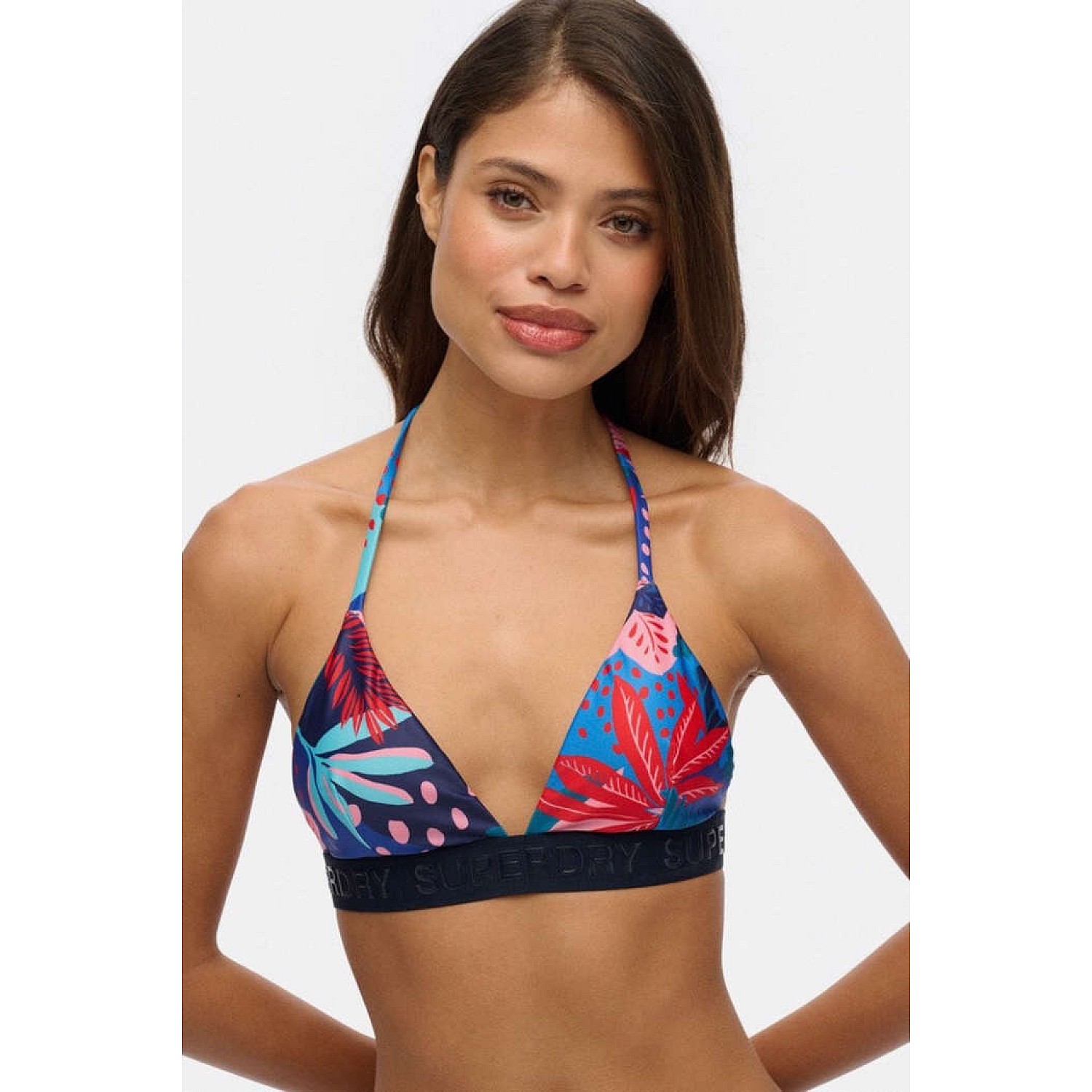 Μπικίνι Τοπ 'Logo Triangle' SUPERDRY