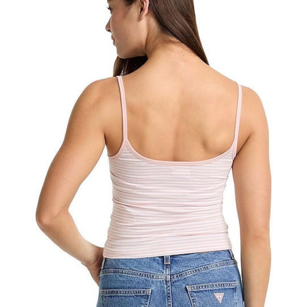 GUESS W5GP35KCIE1 GJ EMB STAR TANK TOP - ORG CO JERSEY Y