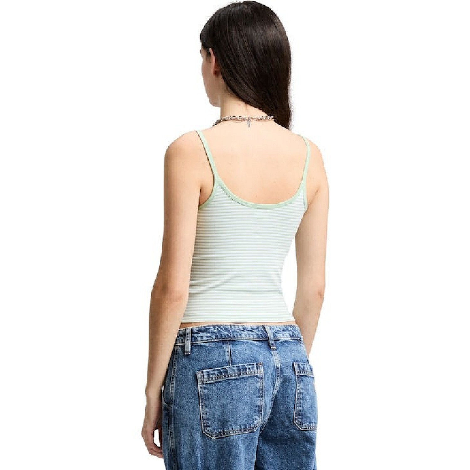 GUESS W5GP35KCIE1 GJ EMB STAR TANK TOP - ORG CO JERSEY Y