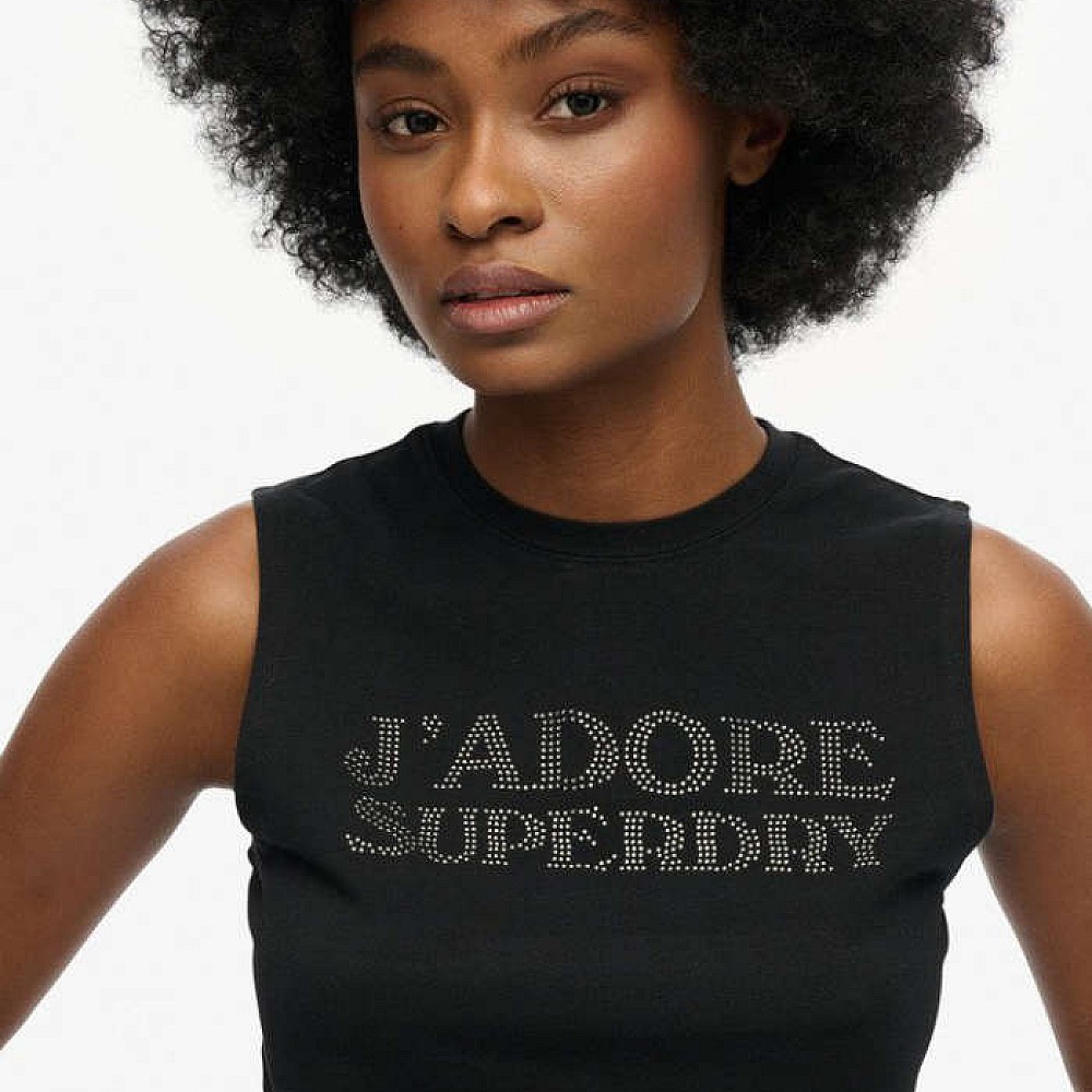 Αμάνικο Τοπ 'Sport Luxe' SUPERDRY