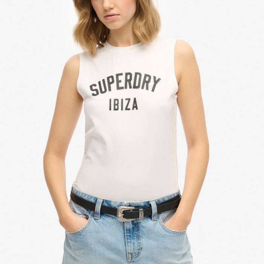 Αμάνικο Τοπ 'Sport Luxe' SUPERDRY