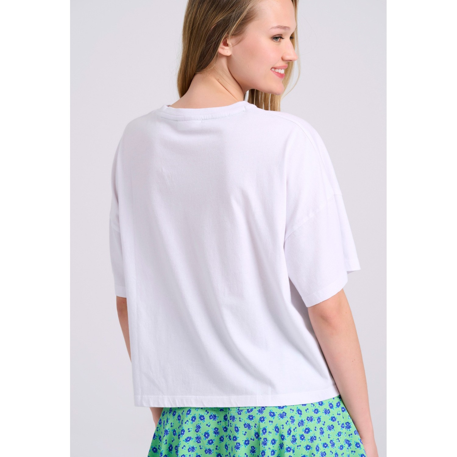Oversized t-shirt με photographic τύπωμα Oversized t-shirt με photographic τύπωμα