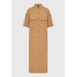 Oversized μάξι σεμιζιέ φόρεμα σε boho look