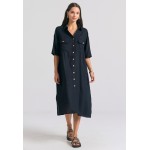 Oversized μάξι σεμιζιέ φόρεμα σε boho look
