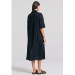 Oversized μάξι σεμιζιέ φόρεμα σε boho look