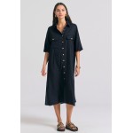 Oversized μάξι σεμιζιέ φόρεμα σε boho look