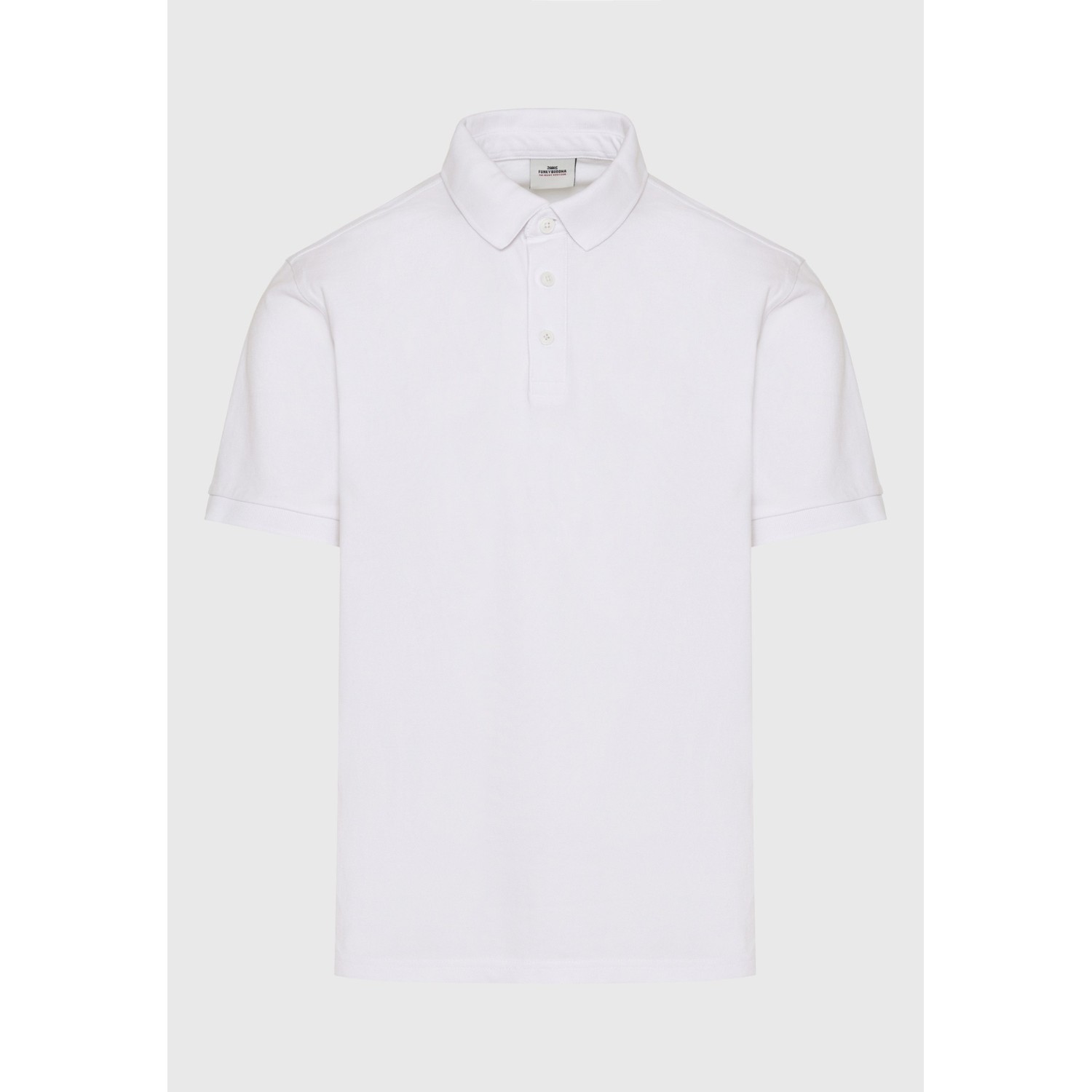 Polo μπλούζα με branded τύπωμα στην εσωτερική πατι