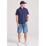 Polo μπλούζα με branded τύπωμα στην εσωτερική πατι