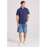 Polo μπλούζα με branded τύπωμα στην εσωτερική πατι
