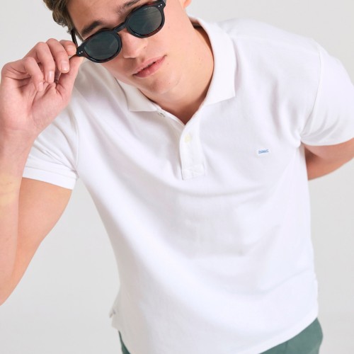 Polo μπλούζα με κεντημένο logo - The essentials