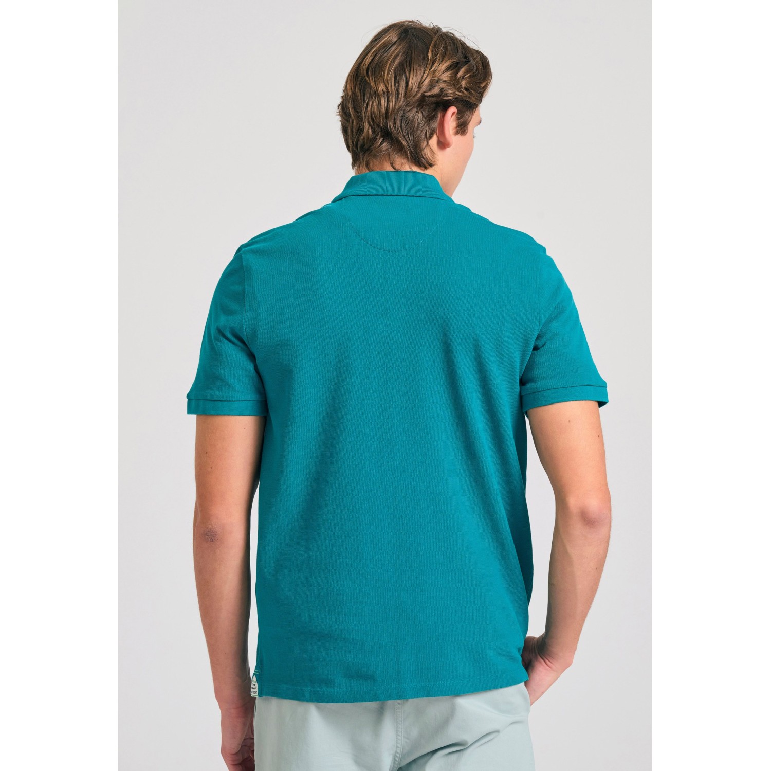 Polo μπλούζα με κεντημένο logo - The essentials