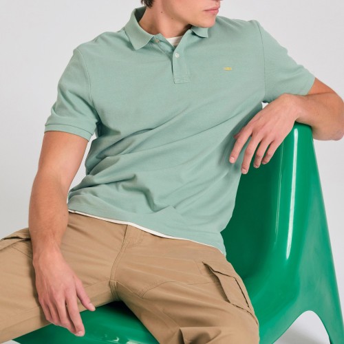 Polo μπλούζα με κεντημένο logo - The essentials Polo μπλούζα με κεντημένο logo - The essentials