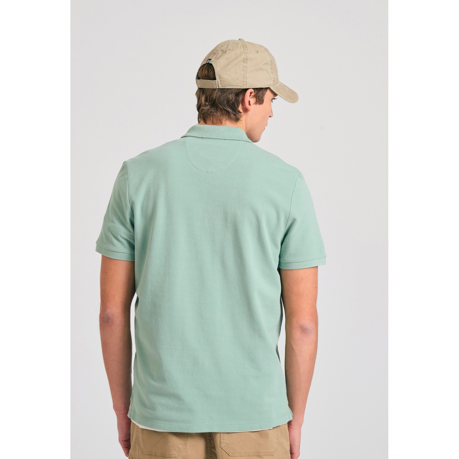 Polo μπλούζα με κεντημένο logo - The essentials