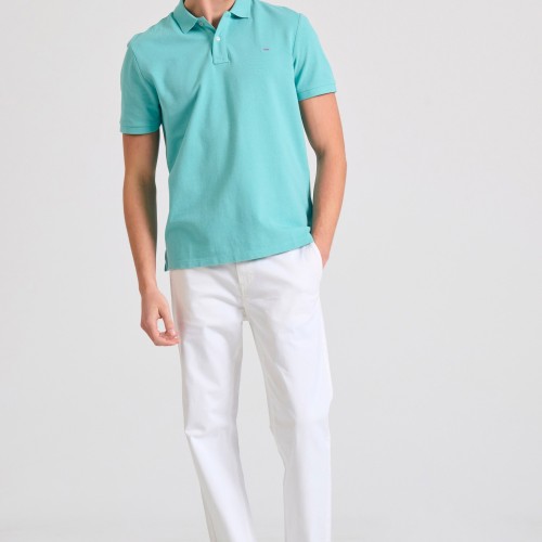 Polo μπλούζα με κεντημένο logo - The essentials Polo μπλούζα με κεντημένο logo - The essentials
