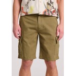 Relaxed fit linen blend cargo βερμούδα