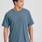 Relaxed fit linen blend t-shirt