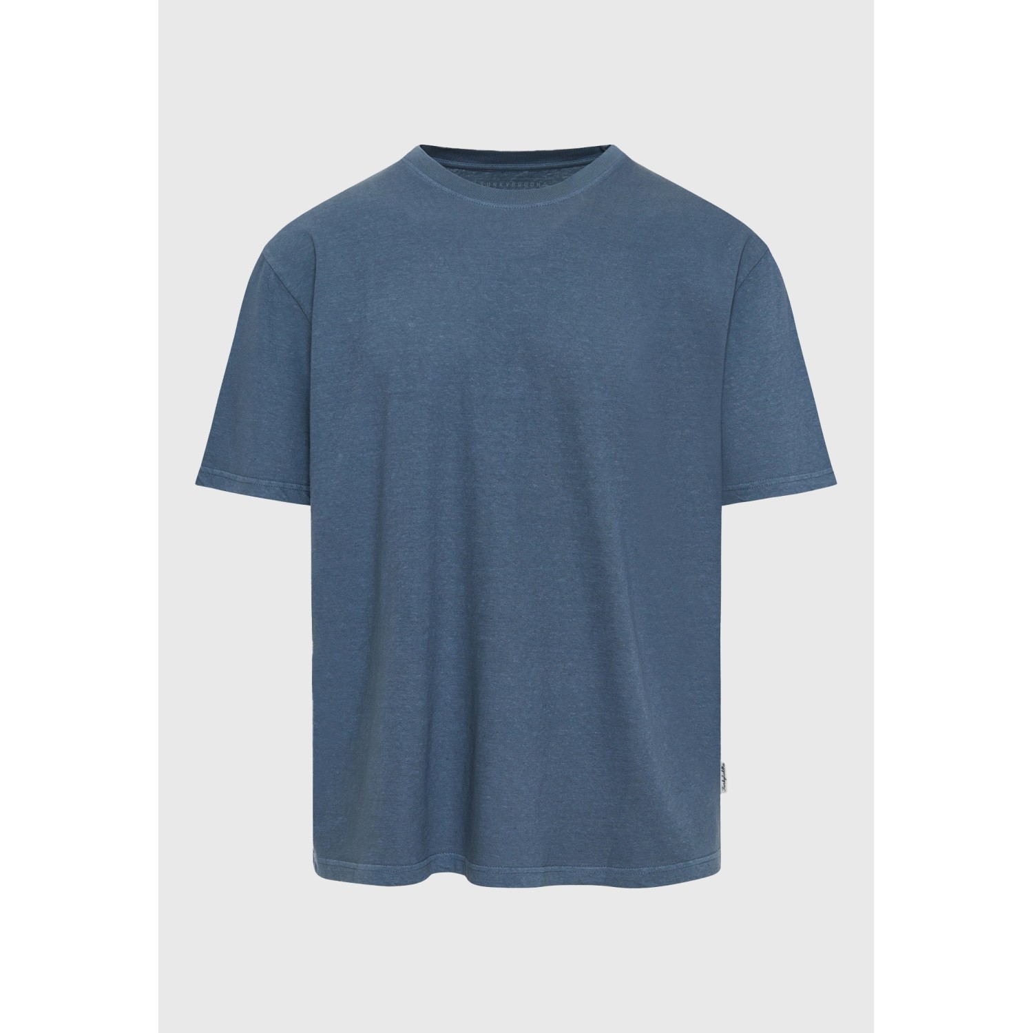 Relaxed fit linen blend t-shirt