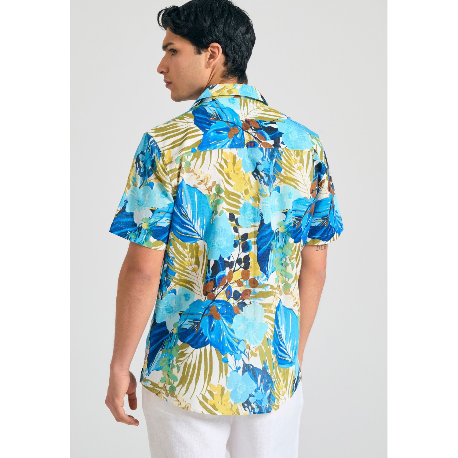 Relaxed fit resort πουκάμισο
