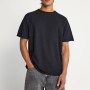 Relaxed fit t-shirt από φλάμα