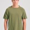 Relaxed fit t-shirt από φλάμα
