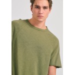 Relaxed fit t-shirt από φλάμα