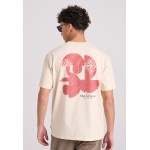 Relaxed fit t-shirt με abstract τύπωμα από οργανικ Relaxed fit t-shirt με abstract τύπωμα από οργανικ