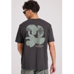 Relaxed fit t-shirt με abstract τύπωμα από οργανικ