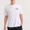 Relaxed fit t-shirt με brushed τύπωμα στην πλάτη