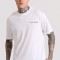 Relaxed fit t-shirt με embossed τύπωμα στην πλάτη