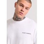Relaxed fit t-shirt με embossed τύπωμα στην πλάτη Relaxed fit t-shirt με embossed τύπωμα στην πλάτη