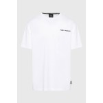 Relaxed fit t-shirt με embossed τύπωμα στην πλάτη Relaxed fit t-shirt με embossed τύπωμα στην πλάτη