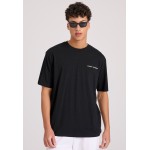 Relaxed fit t-shirt με embossed τύπωμα στην πλάτη