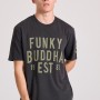 Relaxed fit t-shirt με Funky Buddha τύπωμα