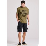 Relaxed fit t-shirt με Funky Buddha τύπωμα
